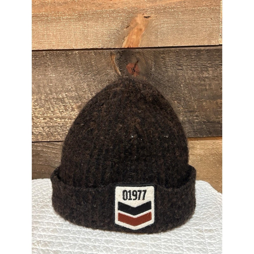 Vintage American Eagle Wool Blend Y2K Beanie Cap Winter Vacation Ski Snow 1 Size